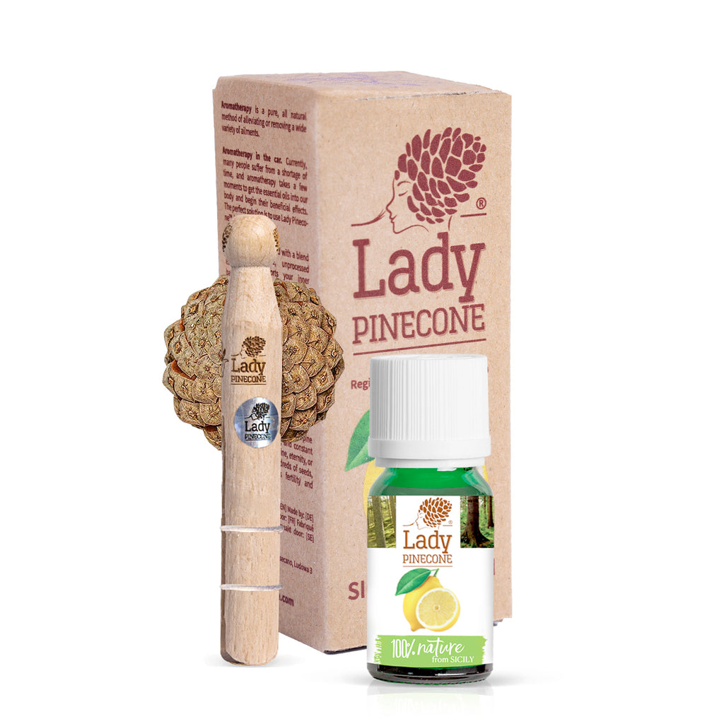 1 × Lady Pinecone® + SICILIAN LEMON 10 ml
