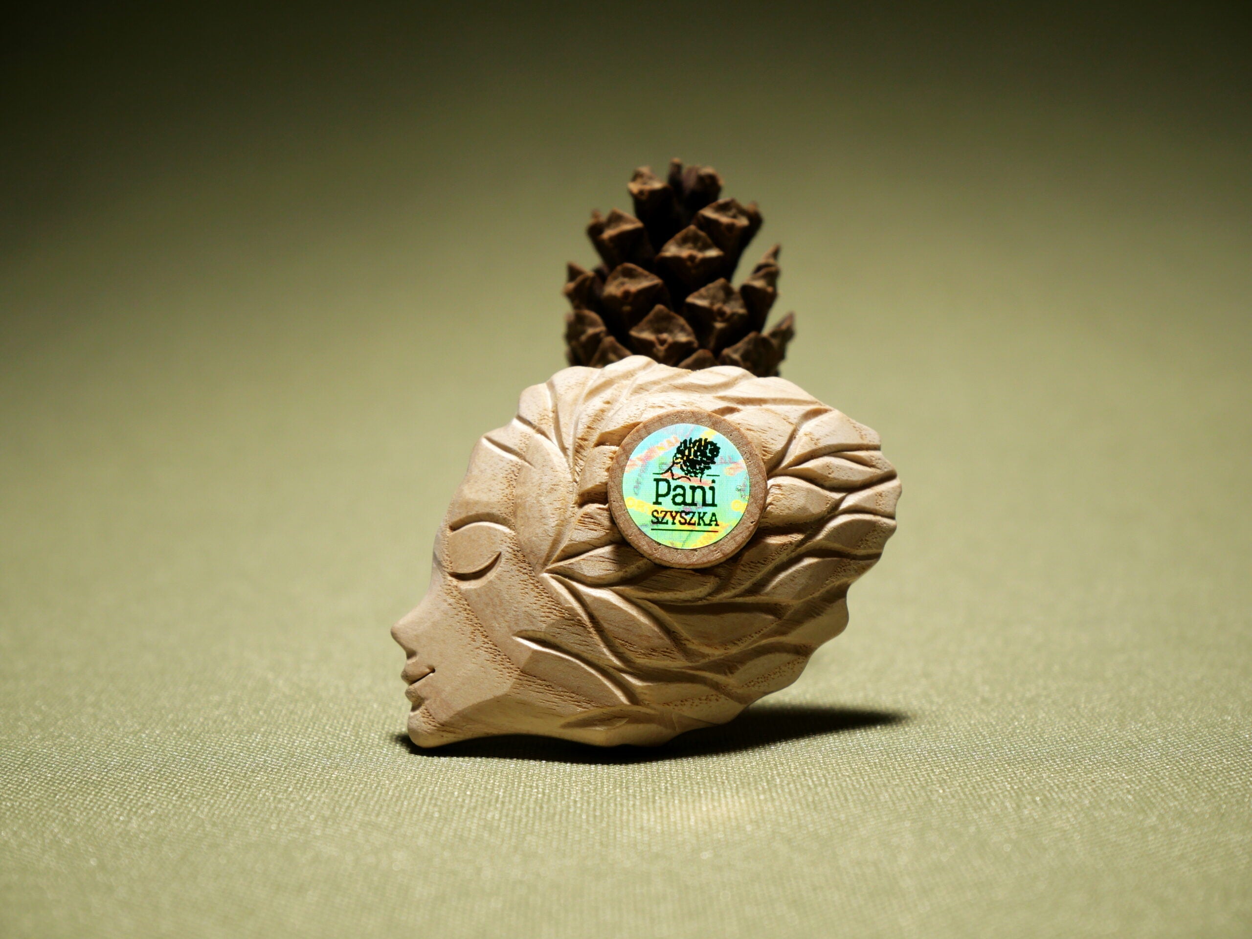 Lady Pinecone® – Art Collection – Ash Wood